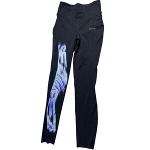 Limited Edition Lululemon Robert Geller Wunder Under Leggings Size 8 Black